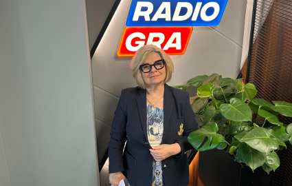 Przewodnicząca rady w radio Gra