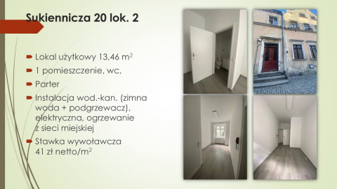 lokal użytkowy do wynajęcia