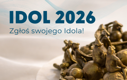 Plakat promujący IDOL