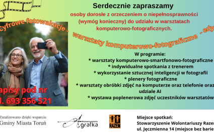 PLAKAT PROMUJĄCY AKCJĘ