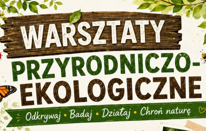 Plakat promujący warsztaty