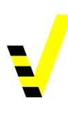 znak wyboru w kolorze żółto-czarnym