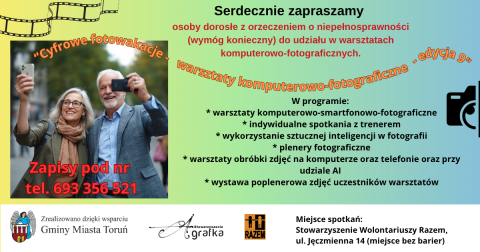 PLAKAT PROMUJĄCY AKCJĘ