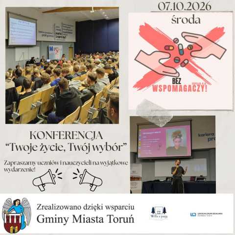 Grafika promująca konferencje