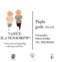 plakat promujący zajęcia